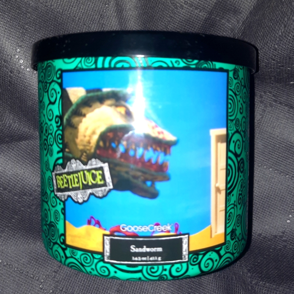 Goosecreek sandworm beetlejuice candle